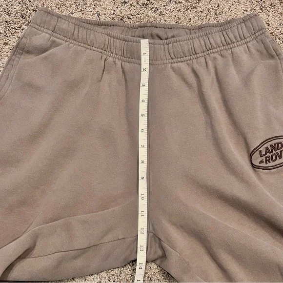 Land Rover X PacSun Taupe Fleece Jogger Sweatpants Embroidered Logo Unisex M - Picture 10 of 16